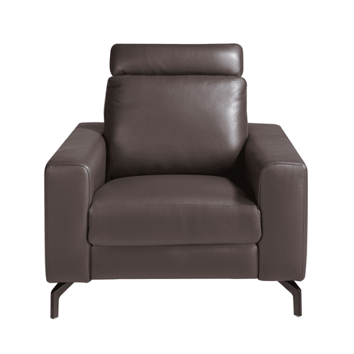 Poltrona relax em pele castanho chocolate modelo 5240 Angel Cerdá Poltrona relax em pele castanho chocolate modelo 5240 Angel Cerdá