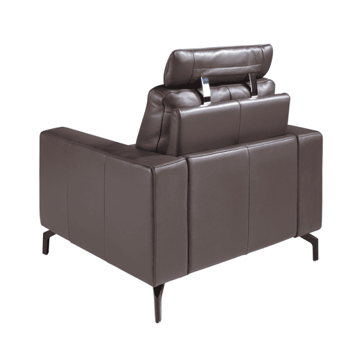 Poltrona relax em pele castanho chocolate modelo 5240 Angel Cerdá Poltrona relax em pele castanho chocolate modelo 5240 Angel Cerdá