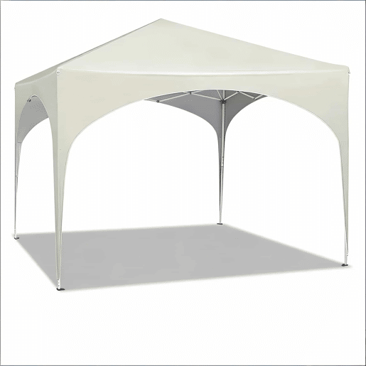 Gazebo de jardim 300x300 cm - Dobrável, proteção para exterior, pátio e festas - Bege Gazebo de jardim 300x300 cm - Dobrável, proteção para exterior, pátio e festas - Bege