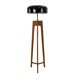 THE LUMINE Lámpara pie aluminio y madera de pino THE LUMINE Lámpara pie aluminio y madera de pino Nogal