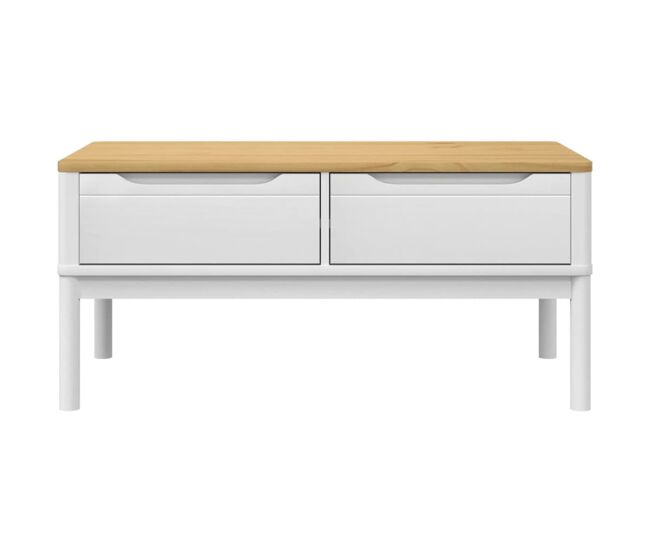 Mesa de centro Floro cajones de pino 99x55