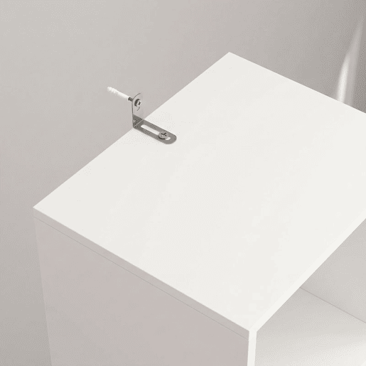 HOMCOM Estante para Livros de 6 Níveis, Alta e Estreita, com 4 Prateleiras Abertas, Porta e Prateleira Ajustável, 30x24x182 cm, Branco