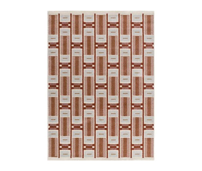 Alfombra geométrica caldera astra, 160x230 cm - atticgo
