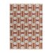 Alfombra geométrica ASTRA - ATTICGO 160x230 Alfombra geométrica ASTRA - ATTICGO 160x230 Cobre
