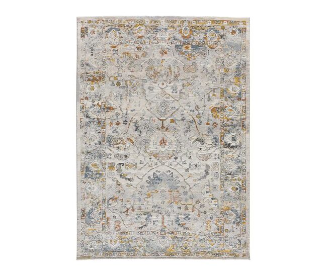 Alfombra vintage multicolor springs, 115x170 cm - atticgo