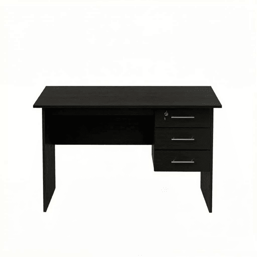 Secretária de escritório 120 x 60 x 75 cm - mesa multifuncional para computador, jogos e costura - preta Secretária de escritório 120 x 60 x 75 cm - mesa multifuncional para computador, jogos e costura - preta