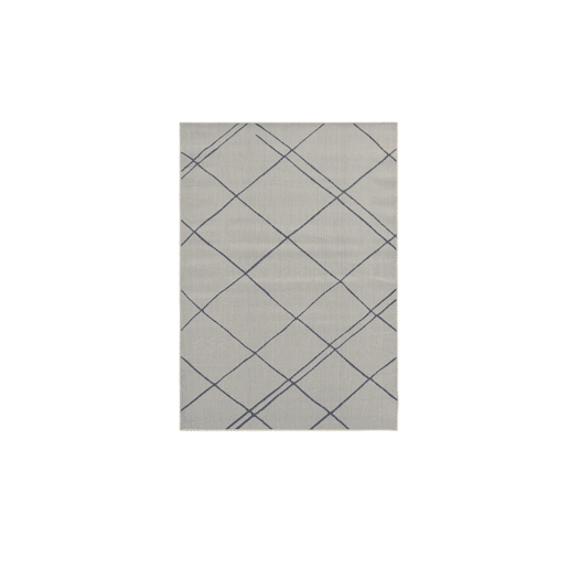 Tapete exterior 160x220 cm, brancoazul