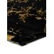 Alfombra abstracta GOLD - ATTICGO 140x200 Alfombra abstracta GOLD - ATTICGO 140x200 Negro/ Dorado