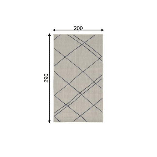 Tapete exterior 200x290 cm, brancoazul Tapete exterior 200x290 cm, brancoazul