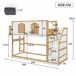 Cama litera Cama litera Natural/ Blanco