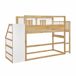 Cama litera Cama litera Natural/ Blanco
