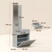 Conjunto de Recibidor HOMCOM, hogar - muebles de recibidor Conjunto de Recibidor HOMCOM, hogar - muebles de recibidor Gris