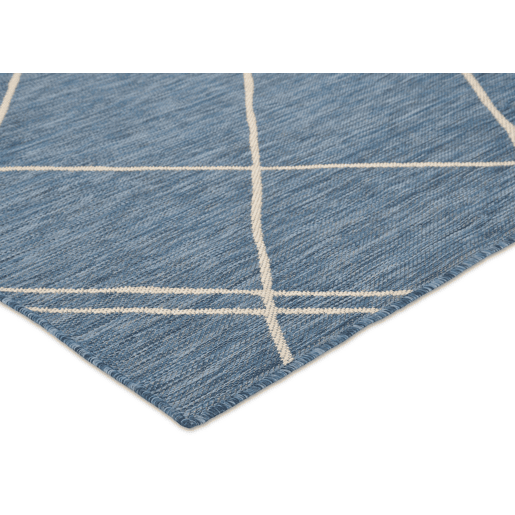 Tapete exterior 80x150 cm, azulbranco Tapete exterior 80x150 cm, azulbranco