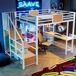 Cama alta para niños 252x145 Cama alta para niños 252x145 Blanco