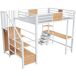 Cama alta para niños 252x145 Cama alta para niños 252x145 Blanco