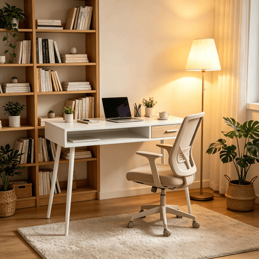 Secretária de escritório 110 x 50 x 75 cm u2014 com gaveta, multifuncional para trabalho, estudo e jogos u2014 Branca Secretária de escritório 110 x 50 x 75 cm u2014 com gaveta, multifuncional para trabalho, estudo e jogos u2014 Branca
