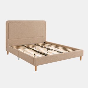 Cama de Casal Shine (Bege)(200×180 cm)