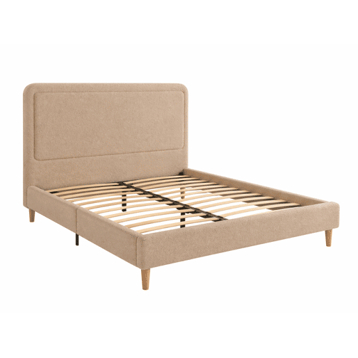 Cama de Casal Shine (Bege)(200×160 cm) Cama de Casal Shine (Bege)(200×160 cm)