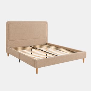Cama de Casal Shine (Bege)(200×160 cm)