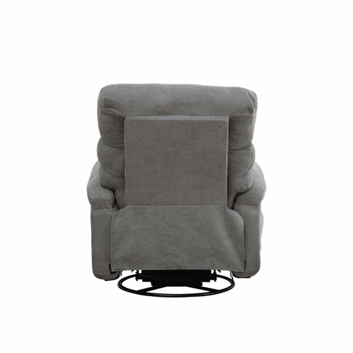 Poltrona relax elétrica giratória a 360° - massagem e aquecimento, encosto e apoio para os pés ajustáveis, bolsos laterais - cinzenta Poltrona relax elétrica giratória a 360° - massagem e aquecimento, encosto e apoio para os pés ajustáveis, bolsos laterais - cinzenta