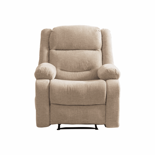 Poltrona relax elétrica multifunções - massagem elétrica e função de aquecimento, encosto reclinável manualmente, apoio para os pés ajustável e bolsos laterais - Light Khaki Poltrona relax elétrica multifunções - massagem elétrica e função de aquecimento, encosto reclinável manualmente, apoio para os pés ajustável e bolsos laterais - Light Khaki