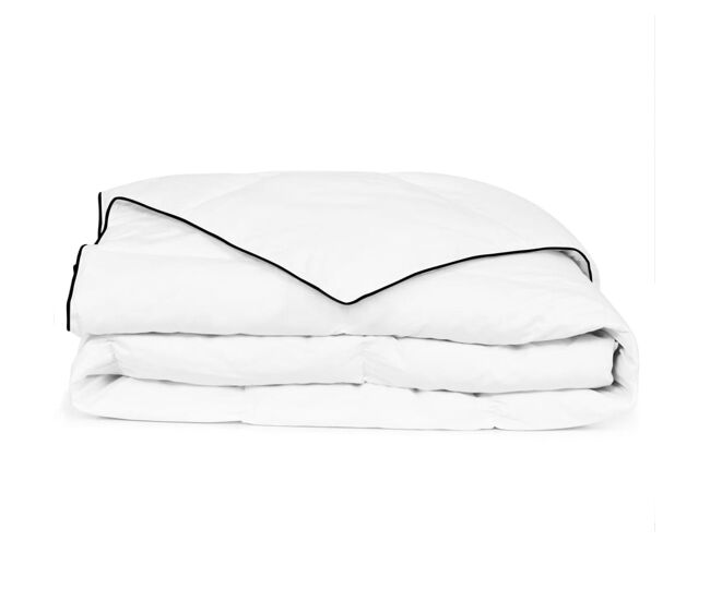 Edredón de plumón top comfort blanco 200x220 cm