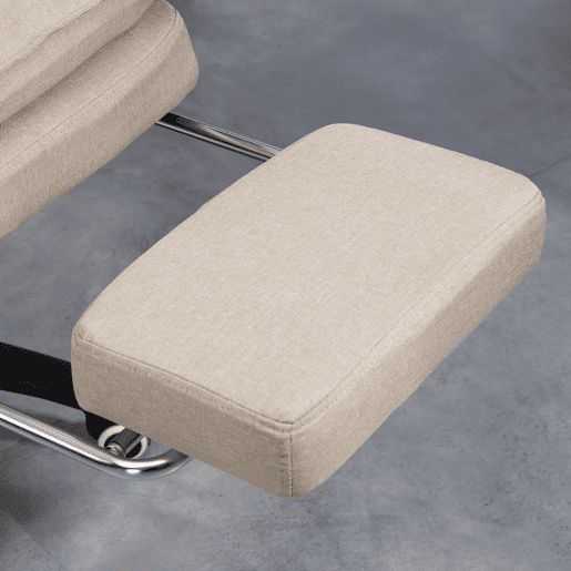 Vinsetto Cadeira Executiva de Escritório com Massagem, Ergonómica, Altura Regulável, Encosto Reclinável, Apoio para os Pés, Giratória 360°, Bege Vinsetto Cadeira Executiva de Escritório com Massagem, Ergonómica, Altura Regulável, Encosto Reclinável, Apoio para os Pés, Giratória 360°, Bege