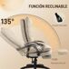 Silla de Oficina Lino Vinsetto, oficina - sillas de oficina Silla de Oficina Lino Vinsetto, oficina - sillas de oficina Marrón