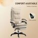 Silla de Oficina Lino Vinsetto, oficina - sillas de oficina Silla de Oficina Lino Vinsetto, oficina - sillas de oficina Marrón