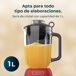 Cecotec Batidora de vaso Power RetroRed Cecotec Batidora de vaso Power RetroRed Rojo
