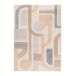 Alfombra geométrica ASTRA - ATTICGO 133x190 Alfombra geométrica ASTRA - ATTICGO 133x190 Beige