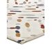 Alfombra geométrica con relieve AMARA - ATTICGO 80x150 Alfombra geométrica con relieve AMARA - ATTICGO 80x150 Crema