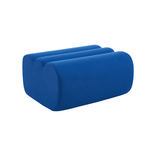 Módulo para sofá modular com apoio para os pés em tecido, 1 lugar, Nova tecido, Azul elétrico, 81x99x75 cm Módulo para sofá modular com apoio para os pés em tecido, 1 lugar, Nova tecido, Azul elétrico, 81x99x75 cm