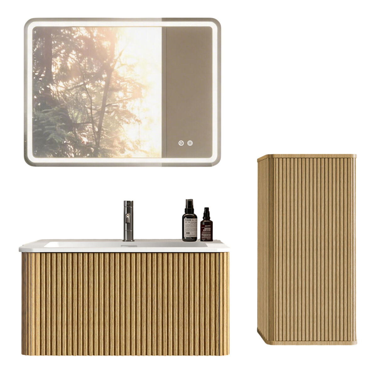 Armarios para baño  61 Roble
