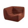 Módulo de canto em bouclé embalado a vácuo, Sokol bouclé, Terracotta, 100x100x72 cm