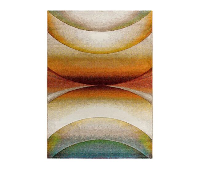 Alfombra abstracta multicolor LIBET, 140x200 cm - ATTICGO