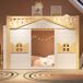 Cama alta para niños Cama alta para niños Blanco