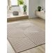 Alfombra estilo escandinavo con relieve DIENA - ATTICGO 120x170 Alfombra estilo escandinavo con relieve DIENA - ATTICGO 120x170 Blanco