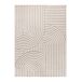 Alfombra estilo escandinavo con relieve DIENA - ATTICGO 120x170 Alfombra estilo escandinavo con relieve DIENA - ATTICGO 120x170 Blanco