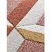 Alfombra geométrica con relieve AMARA - ATTICGO 80x150 Alfombra geométrica con relieve AMARA - ATTICGO 80x150 Cobre
