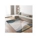 Alfombra abstracta BADET - ATTICGO 140x200 Alfombra abstracta BADET - ATTICGO 140x200 Gris