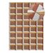 Alfombra geométrica con relieve AMARA - ATTICGO 200x290 Alfombra geométrica con relieve AMARA - ATTICGO 200x290 Cobre