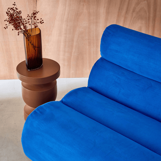 Sofá modular com apoio para os pés em tecido, 3 lugares, Nova tecido, Azul elétrico, 162x99x75 cm Sofá modular com apoio para os pés em tecido, 3 lugares, Nova tecido, Azul elétrico, 162x99x75 cm