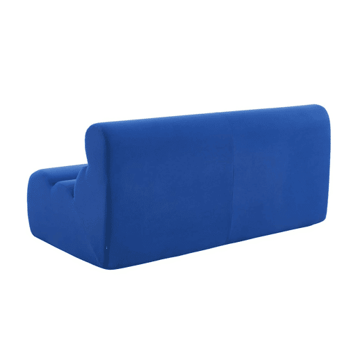 Sofá modular em tecido, 2 lugares, Nova tecido, Azul elétrico, 162x99x75 cm Sofá modular em tecido, 2 lugares, Nova tecido, Azul elétrico, 162x99x75 cm
