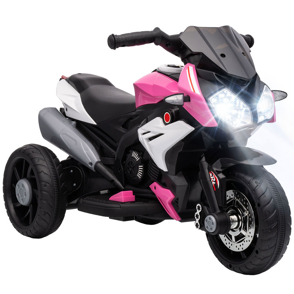 Moto Eléctrica Infantil PP, Acero HOMCOM