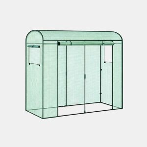 Estufa - Para ervas aromáticas e plantas de exterior com proteção resistente - Verde