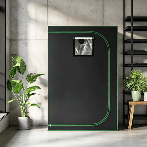 Mini-estufa de interior - Controlo ambiental completo, estrutura resistente - Preto e verde Mini-estufa de interior - Controlo ambiental completo, estrutura resistente - Preto e verde