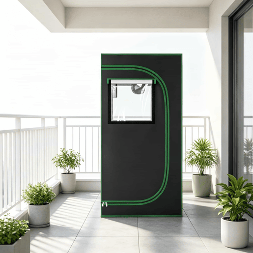 Mini-estufa - Controlo ambiental completo, estrutura resistente, utilização no interior - Preto e verde Mini-estufa - Controlo ambiental completo, estrutura resistente, utilização no interior - Preto e verde