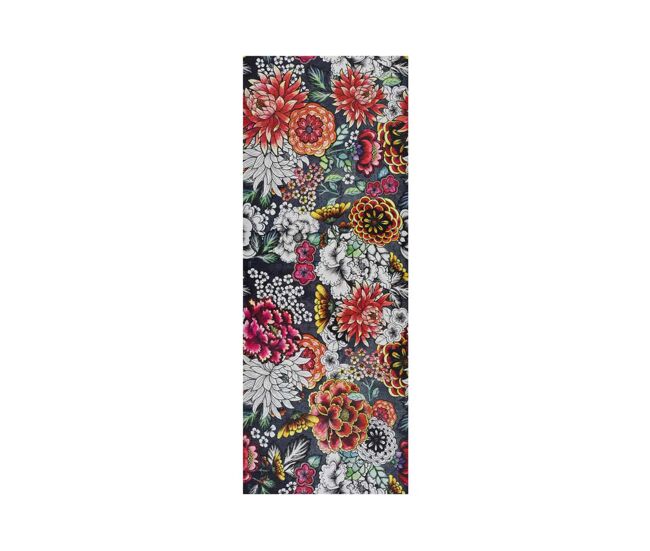 Alfombra de cocina motivos florales multicolor RICCI, 52x200 cm - ATTICGO
