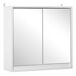 Armario de Baño con Espejo - Muebles De Baño 48 Armario de Baño con Espejo - Muebles De Baño 48 Blanco
